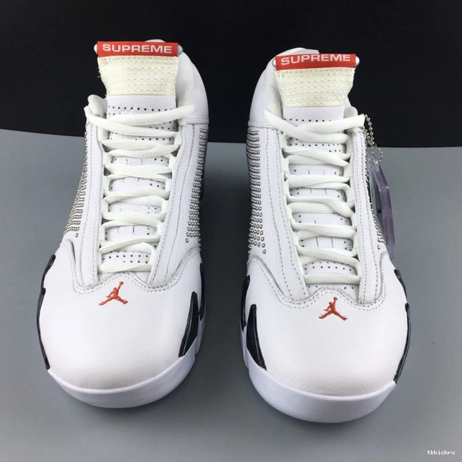 Cheap TBkick BV7630-106 Retro Air 14 White Jordan 0711